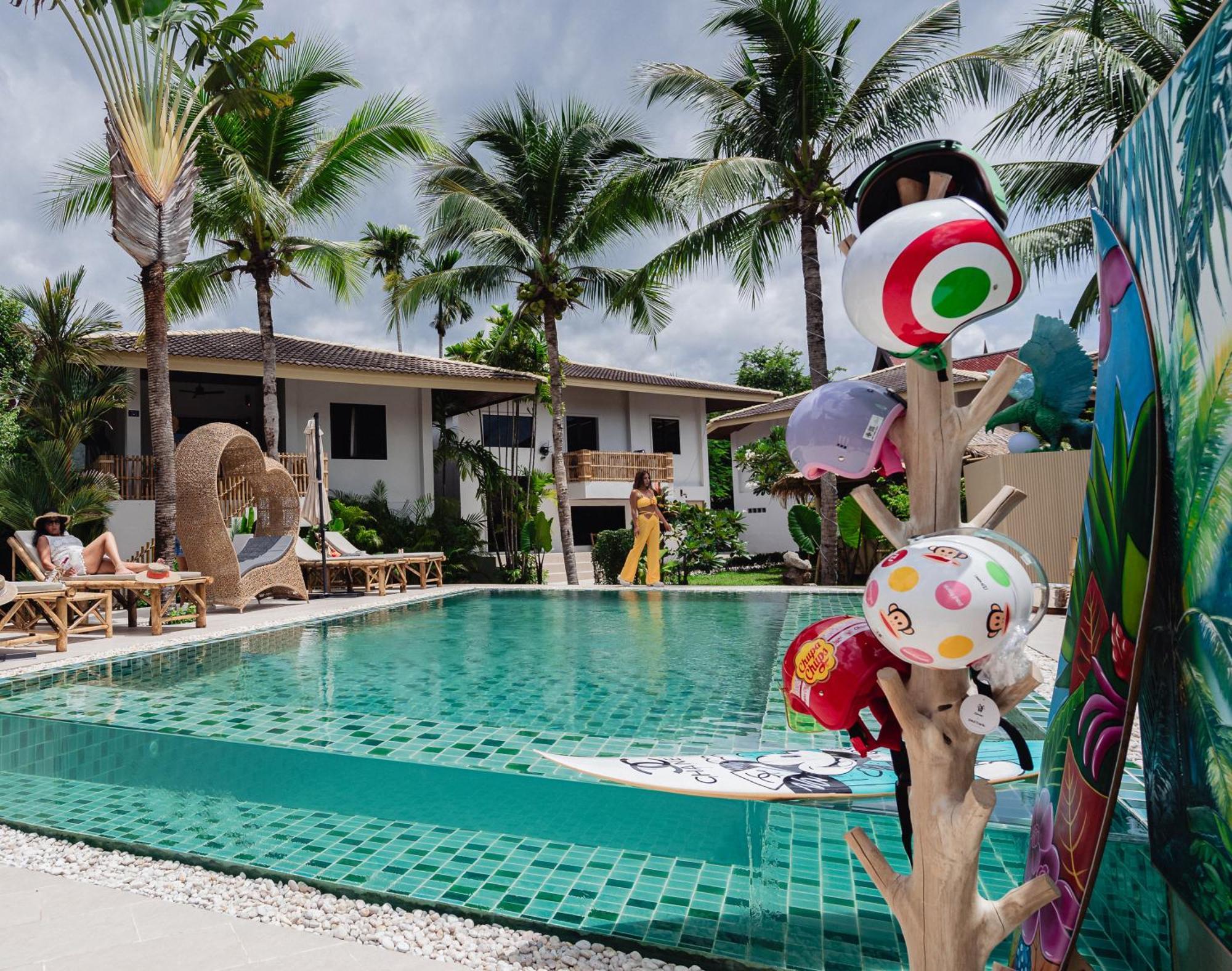 Tulum Villa Resort Amphoe Koksamui Luaran gambar