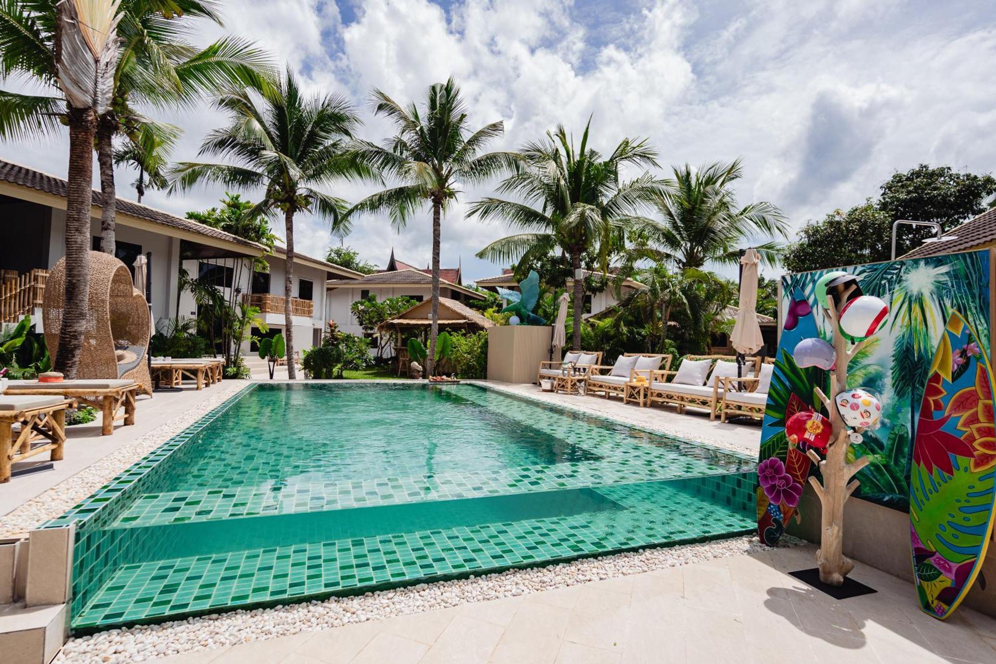 Tulum Villa Resort Amphoe Koksamui Luaran gambar